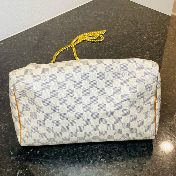 Louis Vuitton Damier Azur speedy 30 - Picture 5 of 8